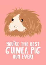 Best Guinea Pig Mum Card created by Tori's Little Bubble