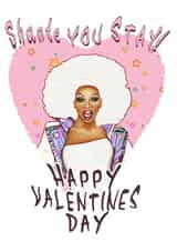 ru paul Valentines Day Card 29642 created by Yasmin Morris