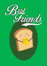 toast butter Love & Friendship Card 14600 created by Matthew Christie
