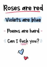 Roses Are Red - Rude Valentine's Day Poem created by The Laughing Sloth