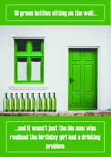 birthday drinking Card 35041 created by Oh So Cheeky