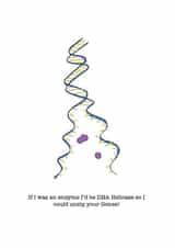 enzyme dna Valentines Day Card 35902 created by Gillian Panter