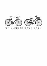 i wheelie Anniversary Card 12535 created by ByHannahMay