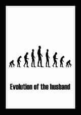 husband evolution Card 35044 created by Oh So Cheeky