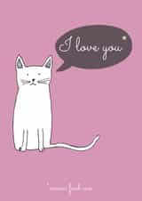 cat love Mothers Day Card 10746 created by Carissa Tanton