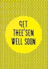 soon poorly Get Well Card 14701 created by Reyt Good Illustration