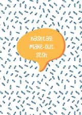 hashtag make Valentines Day Card 38645 created by Marmalade Cards