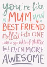 best friend rolled Mothers Day Card 36941 created by Spite Dip
