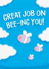 Great job on bee-ing you created by Wild Card