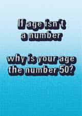 Funny Humour Birthday Card 38678 created by I Do Not Careds