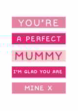youre perfect Mothers Day Card 9679 created by Jodie Gaul & Co