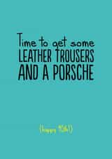 time to Birthday Card 14106 created by The Buddy Fernandez Card Co.