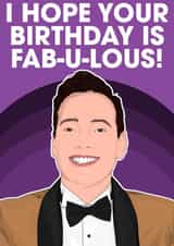 Fab-u-lous! Strictly Come Dancing Craig created by Pink + Pip