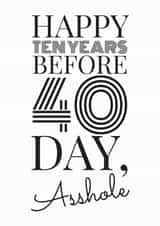 30 rude Birthday Card 31842 created by Troy Pickering