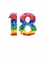 eighteen Adult Birthday Card 12441 created by Mock Up Designs