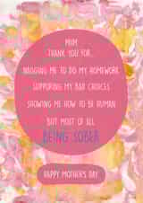 nagging me Mothers Day Card 37528 created by We Are In Good Company