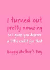 i turned Mothers Day Card 38497 created by Victoria Thomas
