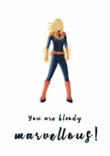 captain marvel Card 29927 created by Lou La La