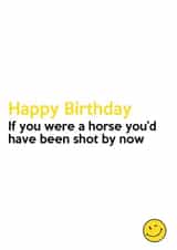 If your were a horse... created by Absolutely Bananas Co.