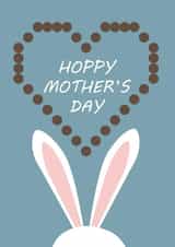 hoppy bunny Mothers Day Card 14604 created by Julia Godridge