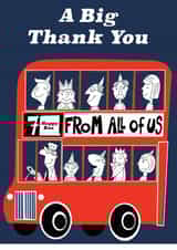 big thank Thank You Card 5757 created by Simon Paulson