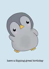 cute pengin Card 39015 created by DaisyPip Prints