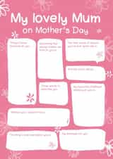 advice worst advice Mothers Day Card 3730 created by Bow & Bell