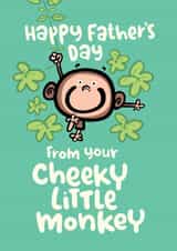 Cheeky Monkey - Father's Day Card created by Pink wink