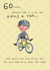 60 today Birthday Card 3223 created by JellynBean