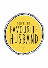 Husband youre Anniversary Card 38209 created by Ooh I Like That Design