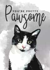 pawsome awesome Anniversary Card 14750 created by Inkwells Creations