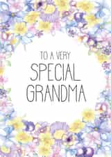 Grandma, you're special, you're fun. You mean the world to me created by Zoe-Claire
