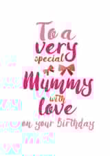 mummy mum Birthday Card 9684 created by Jodie Gaul & Co