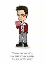 Soap Cake Birthday Card 36131 created by Rubber John