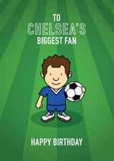 Football Soccer Birthday Card 15090 created by Little Monsters