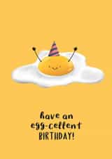Egg-cellent Birthday Card created by Easel & Bear