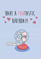 fan fantastic Birthday Card 11742 created by Dyza Esmas