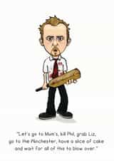 Zombie Cake Birthday Card 12904 created by Rubber John