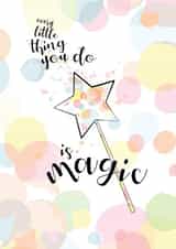 every little Love & Friendship Card 15133 created by Tenovus Cancer Care