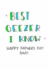 best geezer Father's Day Card 37799 created by Emma Riches - Emma Riches Art