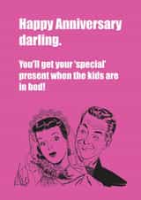 anniversary husband Anniversary Card 36096 created by Witty Banter