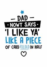 dad nowt Father's Day Card 33592 created by @linesbehind
