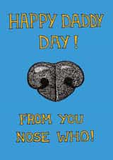 happy daddy Father's Day Card 1920 created by Off The Leash Cartoons by Rupert Fawcett