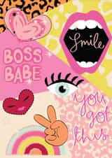 Smile Girl Card 25946 created by Neelam Kaur