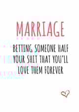 Marriage bet - rude created by Banter King