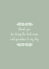 thank you Mothers Day Card 39390 created by Madeleine Grange-Glen