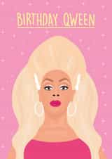 rupaul ru Birthday Card 7371 created by Rumble Cards