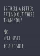 better friend Love & Friendship Card 12011 created by #TrueStory Designs