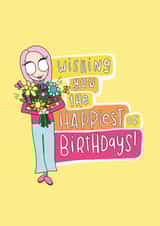 illustration floral Birthday Card 37460 created by Mellow Doodles