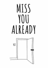 Miss You Already card created by Lazy Mice